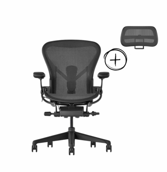 Aeron Remastered Graphite incl. Atlas Headrest
