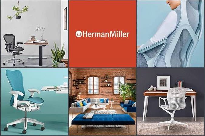 Designcabinet Official Herman Miller Store With Aeron Chair
