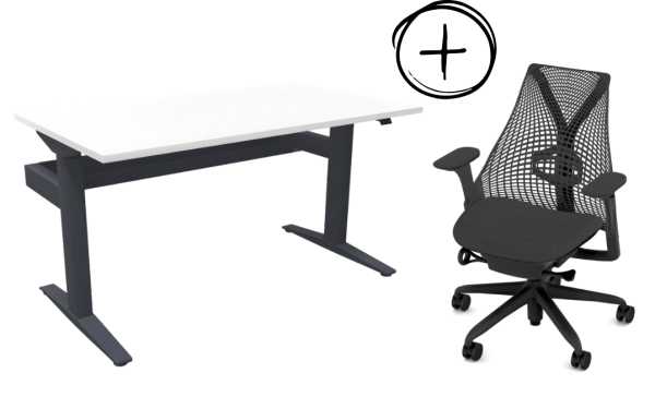 Gaming Sayl + Ratio Schreibtisch