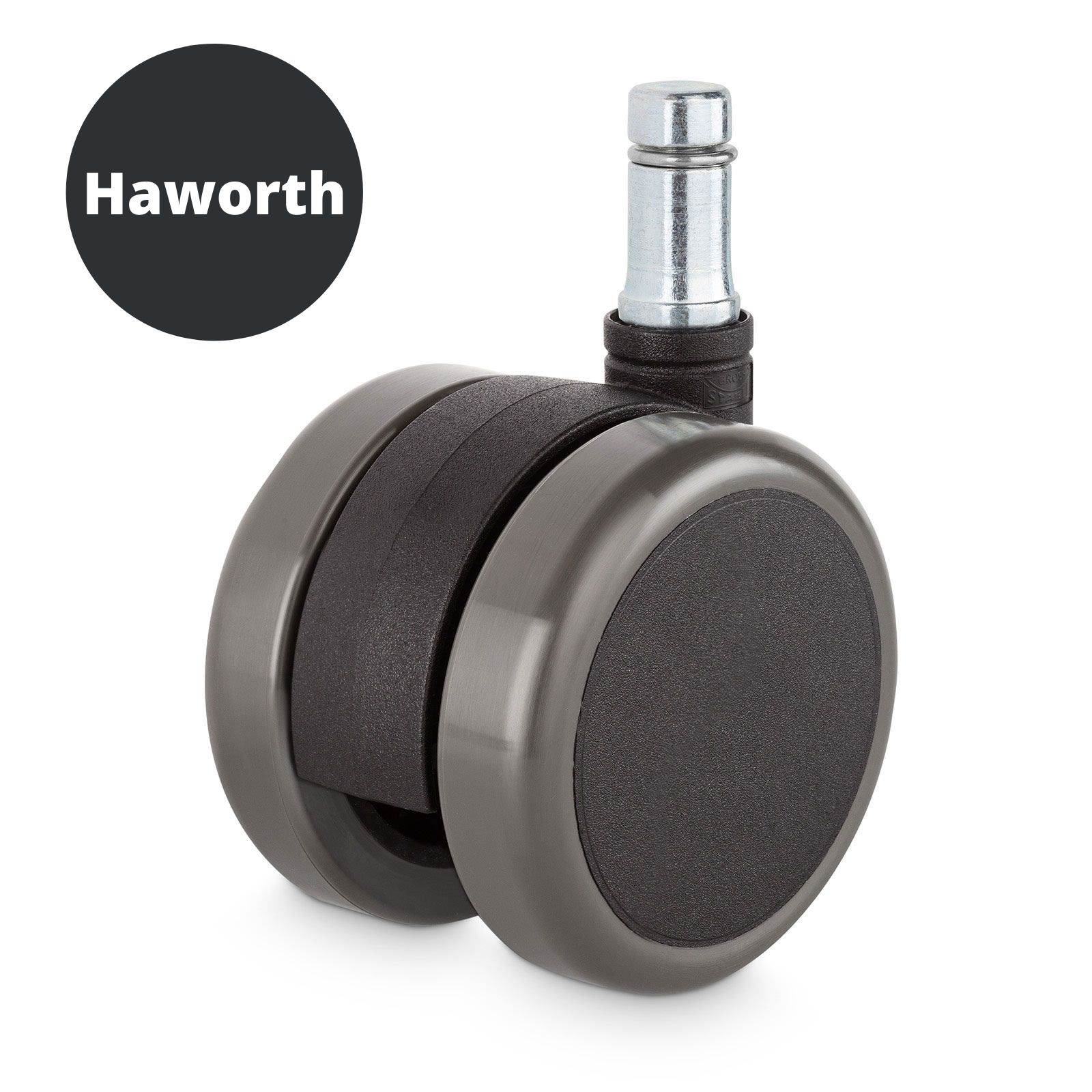 Hard Floor Casters suitable for all Haworth office chairs (Set of 5
