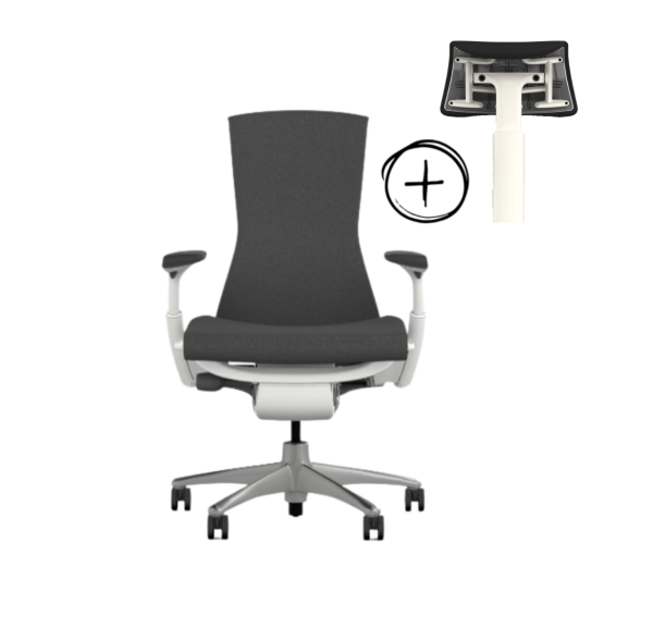 Embody Weiß inkl. Atlas Headrest