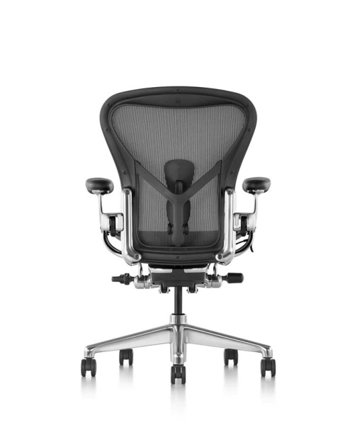 Aeron Remastered Chair Graphite Alu / high / full tilt / adj arms