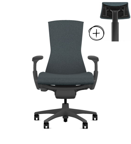 Embody Graphite Sync Nightfall incl. Atlas Headrest