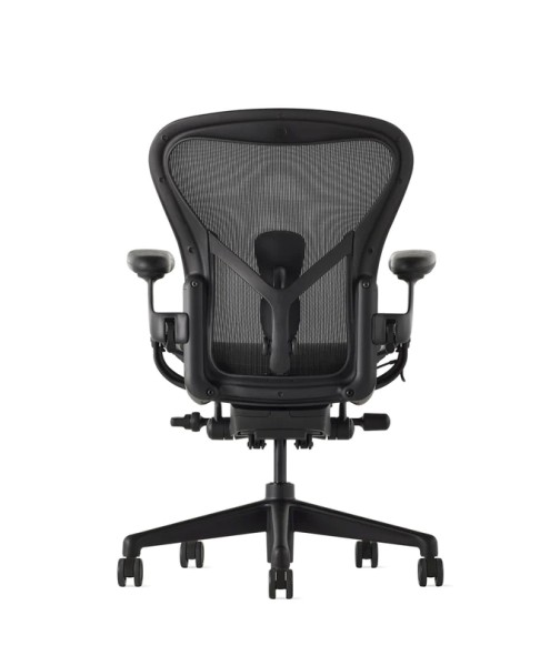 B Aeron Remastered Onyx Chair / high / full tilt / adj arms