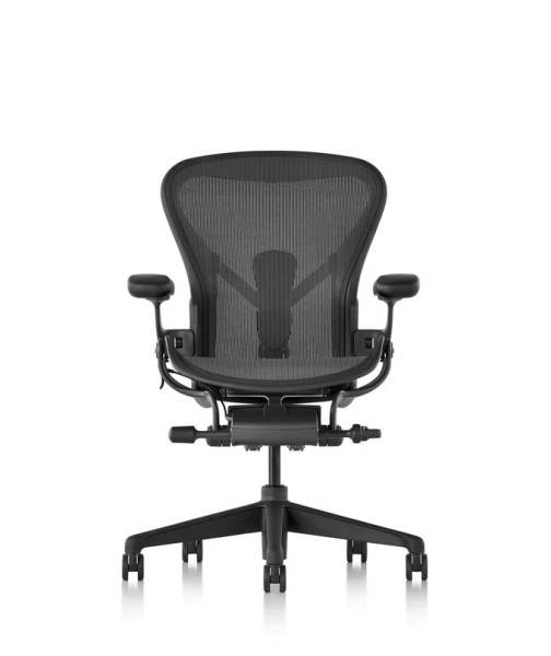 Aeron Remastered Chair Graphite / high / full tilt / adj arms