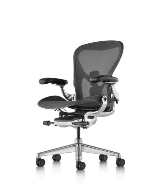 Aeron Remastered Chair Graphite Alu / high / full tilt / adj arms