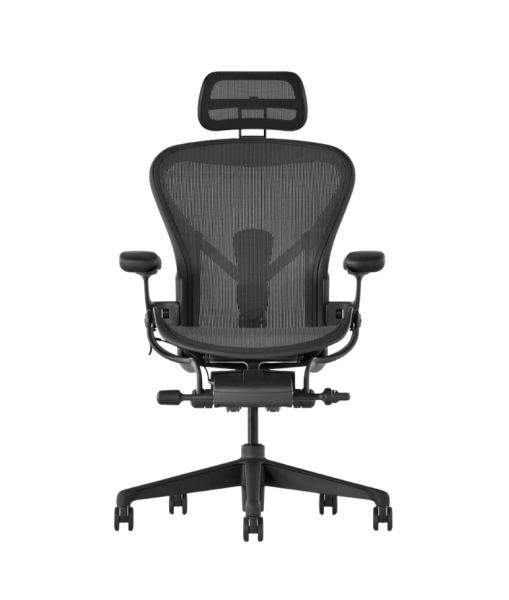 Aeron Remastered Onyx incl. Atlas Headrest