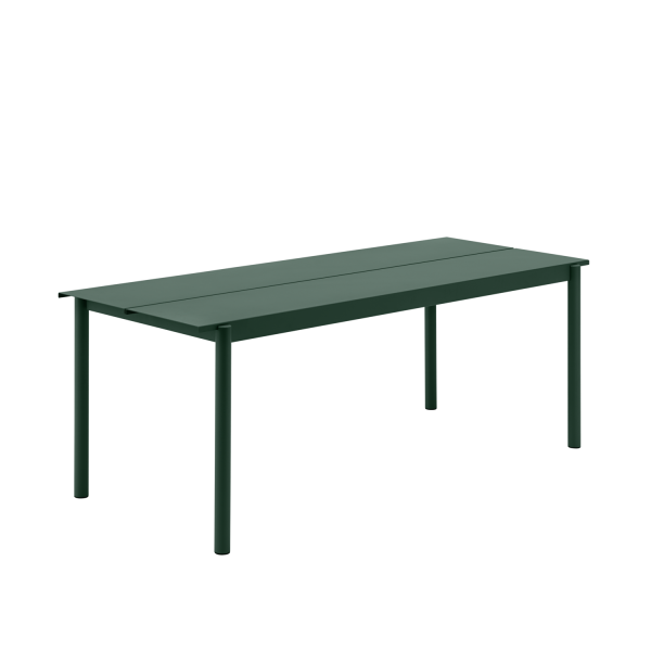Linear Steel Table Top/Legs 200x75cm V2