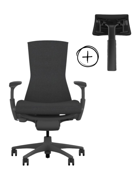 Embody Graphite Sync Black inkl. Atlas Headrest