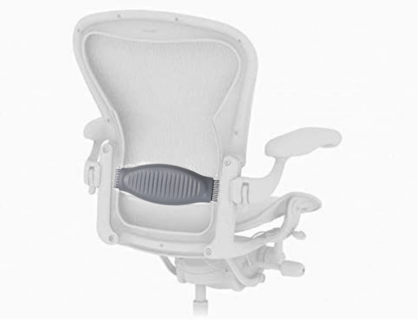 Lumbar Support for the Aeron Chair - Mineral