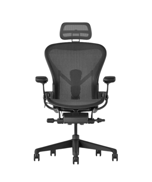 Aeron Remastered Onyx incl. Atlas Headrest