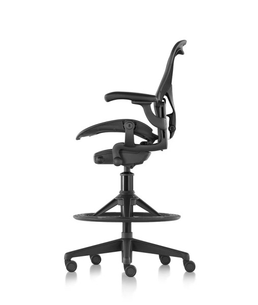 Aeron Remastered Stool / Graphite / fully loaded