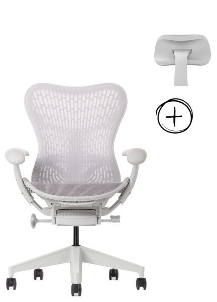 Herman Miller Mirra 2 Alpine incl. Atlas Headrest