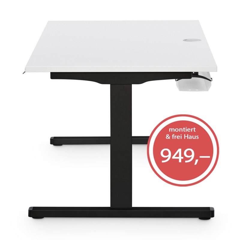 schreibtisch gestell h henverstellbar, elektrisch höhenverstellbarer premium-schreibtisch t-table, Design ideen