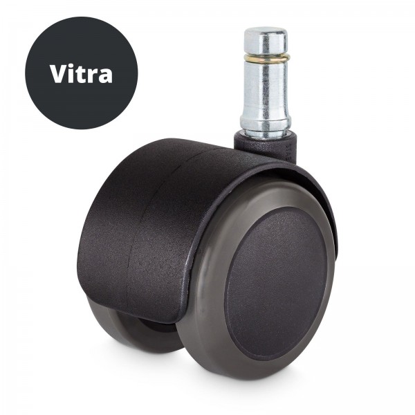 Hard Floor Casters – suitable Vitra Chairs (T-Chair, AC1, Meda etc.) – Set of 5